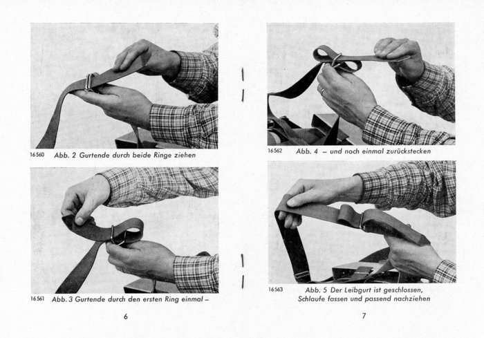 Die Abbildung stammt aus dem Dräger Delphin II Katalog von 1955.