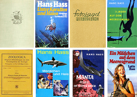 Einige Hans-Hass-Cover