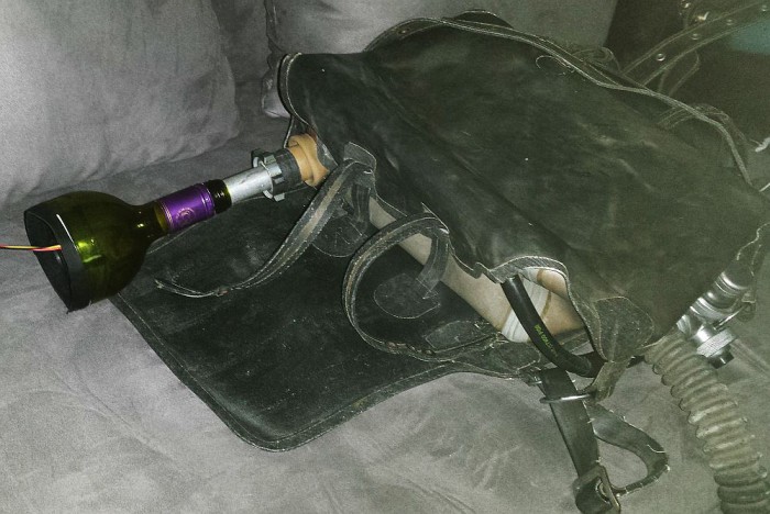 Lunge trocknen.jpg (144.06 KiB) 15862 mal betrachtet Trockner, Plastikweinflaschenversion :-)