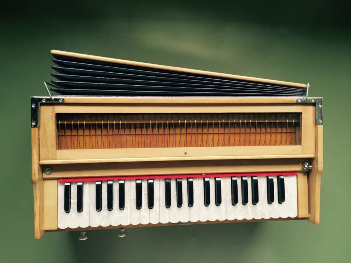 Musikinstrument mit Balg