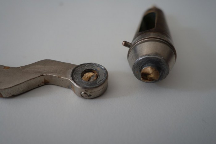 abgebrochener hebel