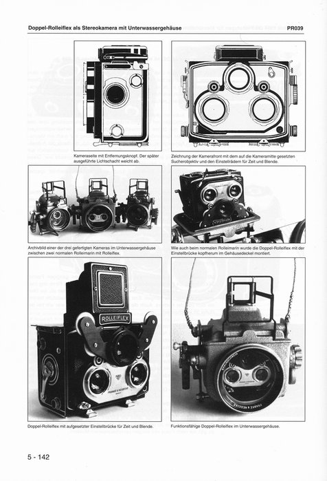 Seite aus Claus Prochnow &quot;Rolleireport 2&quot;