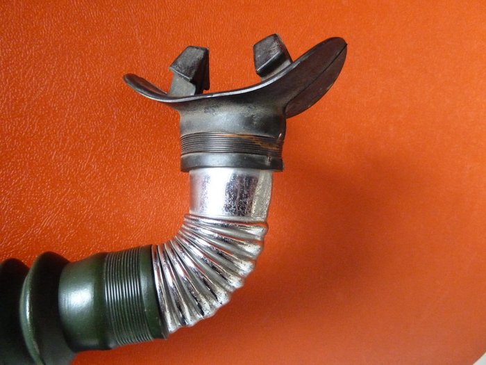 Dieses Mundsstückrohr war Standard.