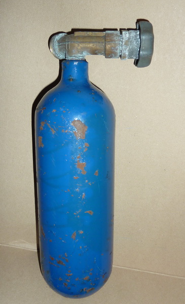 Zustand der alten O2 Flasche