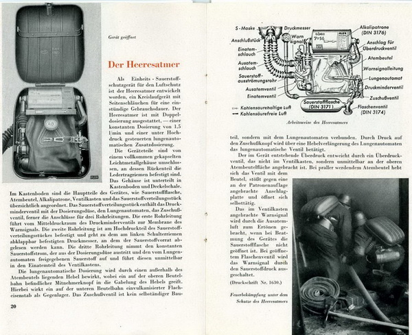Aus AUER Sauerstoffgeräte 1941